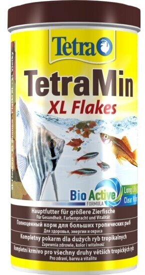 Корм основной для всех видов рыб Tetra Min XL Flakes 1000ml