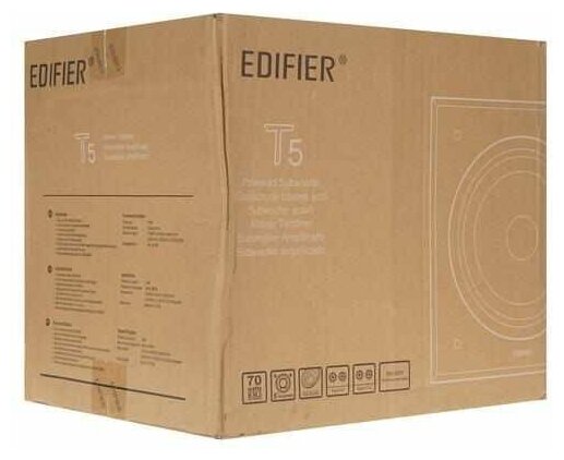 Сабвуфер активный Edifier T5 Black