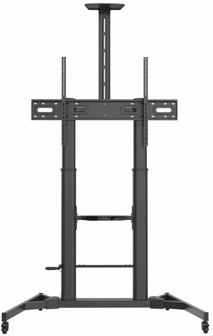 DIGIS DSM-P1106CH стойка мобильная для ТВ , Для ТВ и панелей 55-100 Безинструментальная регулировка высоты ТВ Макс нагрузка, кг: 100