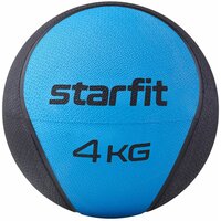 Медбол высокой плотности STARFIT GB-702 4 кг, синий