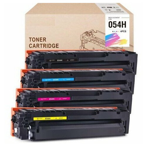 картридж лазерный print rite tfca07mpu1j pr 054h magenta 054h magenta пурпурный 2300стр для canon lbp 621cw 623cdw 641cw 643cdw Картриджи SF 054 XL комплект 4 цвета увеличенной емкости для Canon i-SENSYS LBP621 MF643 MF645