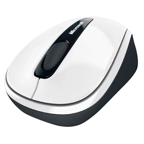 Мышь Microsoft Wireless Mobile Mouse 3500 White Gloss белыйчерный оптическая 8000dpi беспроводная 2b