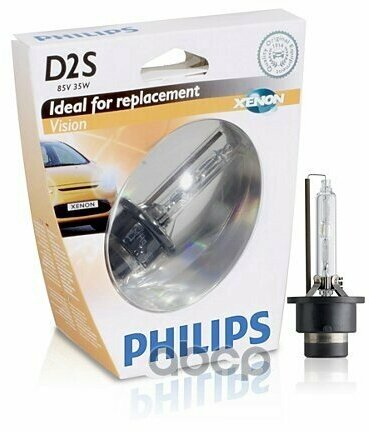 Лампа D2s 85V(35W) Xenon Vision В Пласт. Коробке Philips арт. 85122VIS1