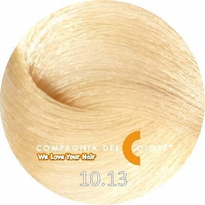 10/13 COMPAGNIA DEL COLORE Натуральный суперсветлый перламутровый блондин, краска для волос 100 МЛ оригинал