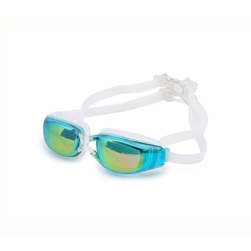 Очки для плавания взрослые плавательные для бассейна зелёные мужские женские