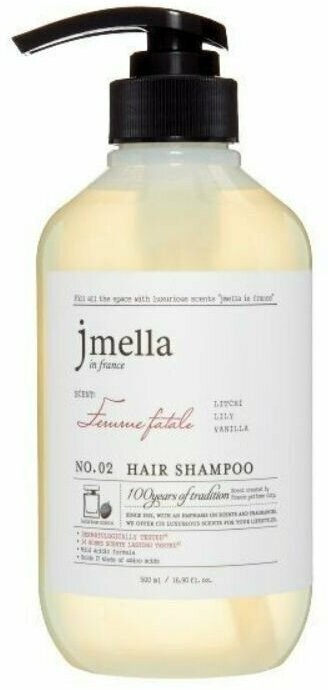 Jmella Восстанавливающий шампунь Роковая женщина Femme Fatale Hair Shampoo