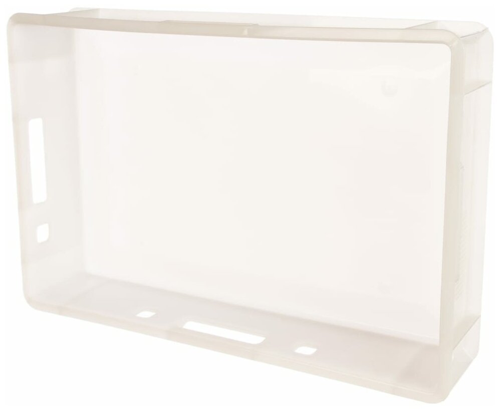 Ящик для мяса Е-1 белый 600х400х120 морозостойкий - фотография № 1
