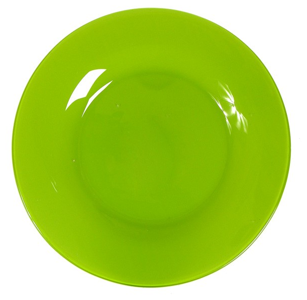 Тарелка Pasabahce Грин Виллаж зеленая, 26 см - фото №1