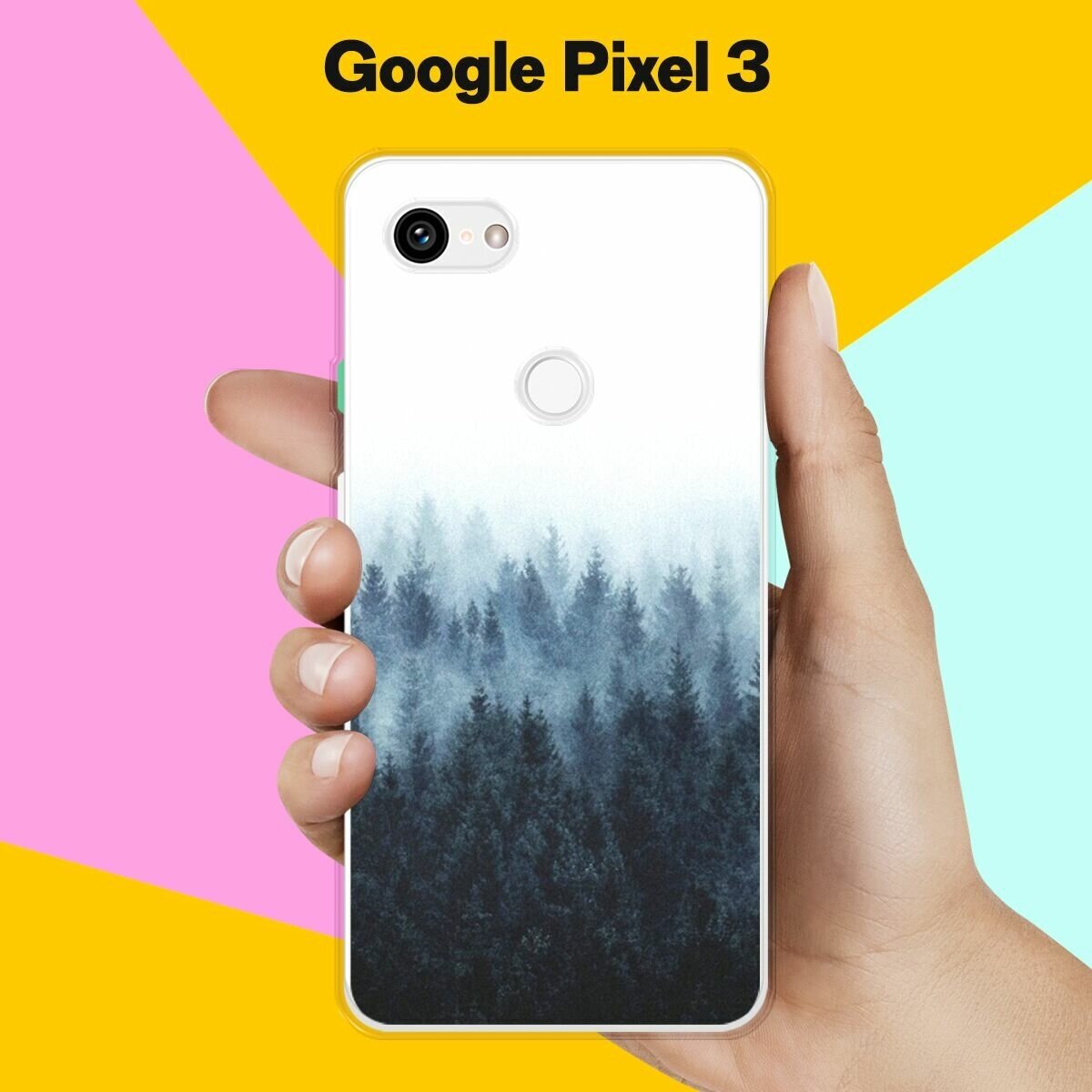 Силиконовый чехол на Google Pixel 3 Пейзаж 40 / для Гугл Пиксель 3