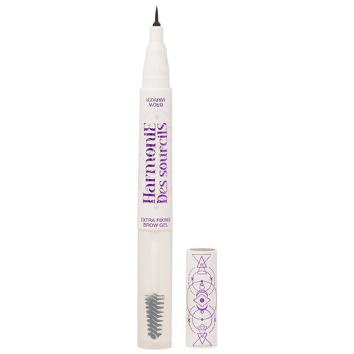 VS Гель для бровей сверхсильной фиксации и фломастер/Eyebrow extra fixing gel&marker/Gel fixateur a sourcils&marqueur Harmonie des sourcils тон 01