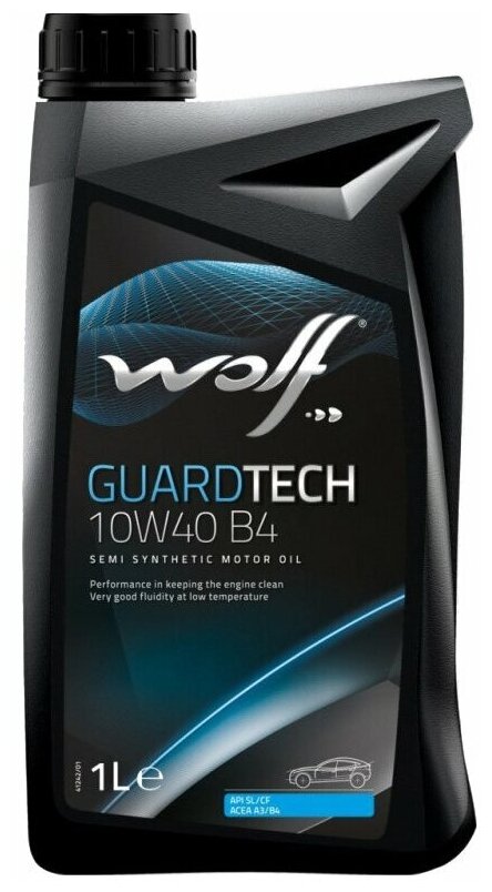 Масло моторное Wolf guardtech 10w40 B4 1л. 8303616