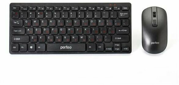 Комплект беспроводной Perfeo mini COMBO клавиатура + мышь