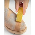 Ластик каучуковый для чистки обуви, замши, нубука, белой подошвы 2шт. - изображение