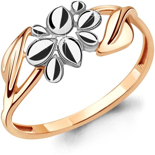 фото Золотое кольцо aquamarine 54713 diamant-online