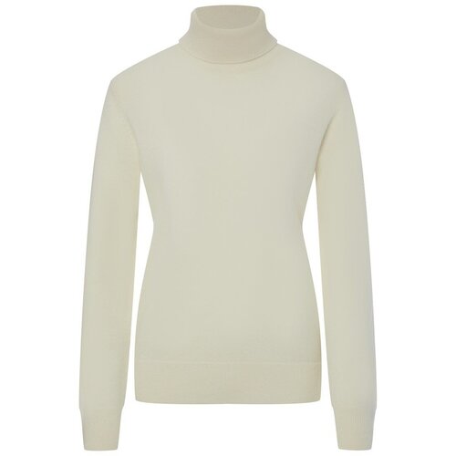 Свитер Sovershenstvo, кашемир, длинный рукав, размер m/l, белый