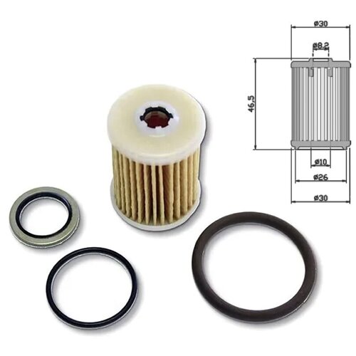 Фильтр газового клапана Valtek BFC с кольцами /FBD4/