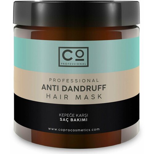 Маска для волос против перхоти CO PROFESSIONAL Anti Dandruff Hair Mask, 500 мл набор для ухода за сухими волосами против перхоти apivita dandruff kit ii