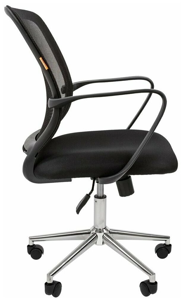 Компьютерное кресло Chairman 698 хром, черный - фото №3