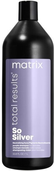 Шампунь нейтрализующий желтизну Matrix Cosmetics Matrix Total results So Silver, 1 л