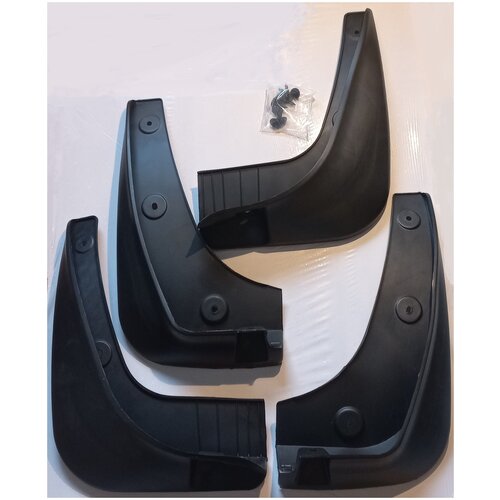 Брызговики для Kia Sportage 2010 -/ Киа Спортейдж c 2010 , комплект 4шт (передние и задние)