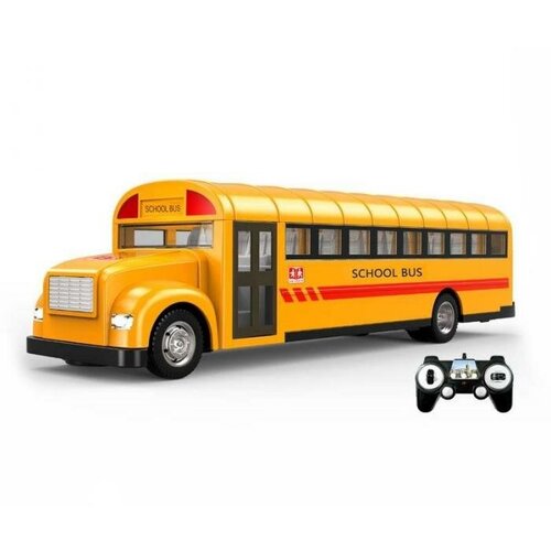 фото Радиоуправляемый автобус de детская модель 2.4g, 33 см crazon