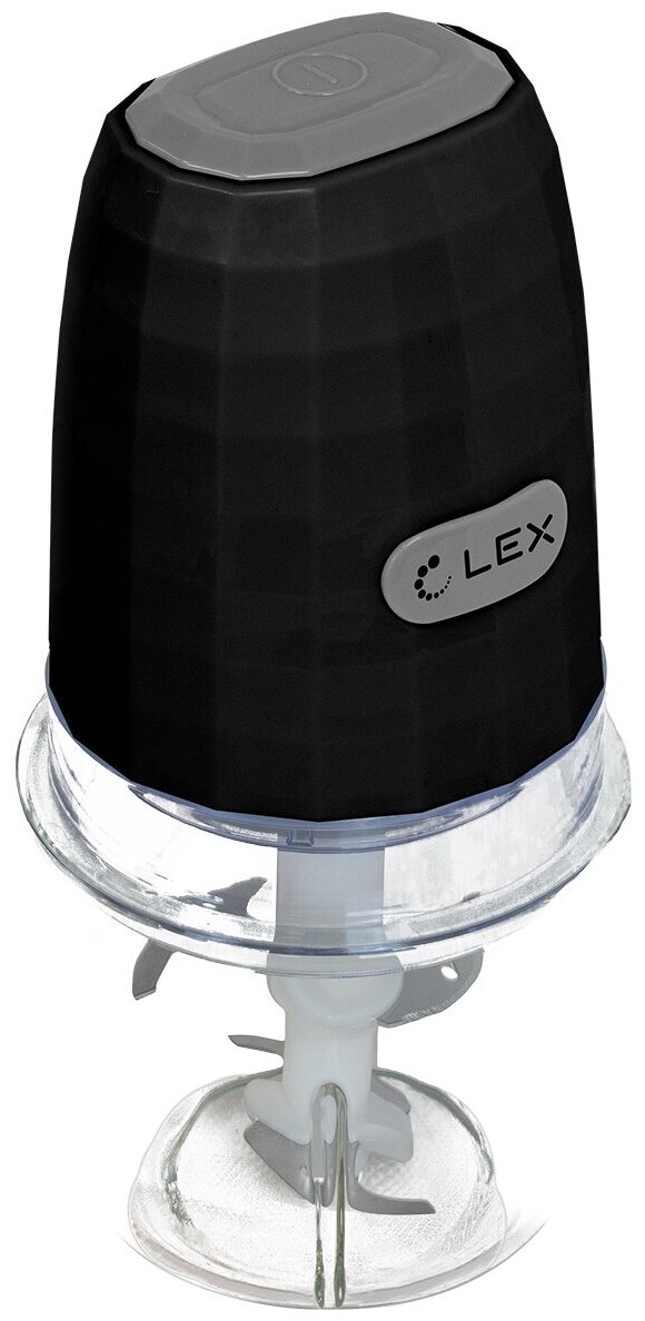измельчитель LEX LXFP4300 500Вт чаша 1,8л серебристый - фото №3