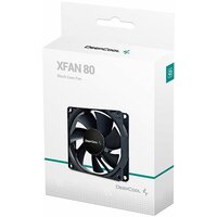 Вентилятор для компьютера DeepCool XFAN 80 Black DP-FDC-XF80 - кулер охлаждения в корпус на пк 80мм