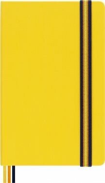 Блокнот Moleskine LIMITED EDITION K-WAY Large 130х210мм обложка текстиль 240стр. линейка желтый