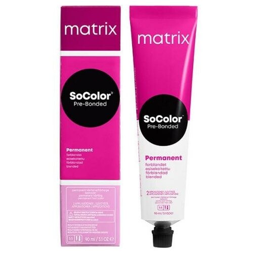 Matrix SoColor перманентная крем-краска для волос Pre-Bonded, 9M очень светлый блондин мокка, 90 мл