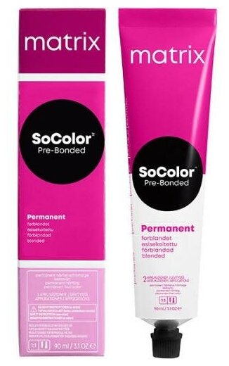 Matrix SoColor перманентная крем-краска для волос Pre-Bonded, 3N темный шатен, 90 мл