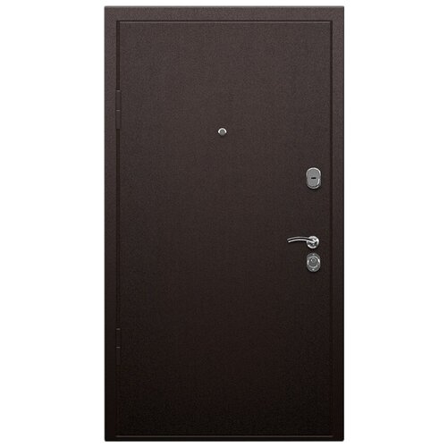 Дверь входная металлическая квартирные левая 2050х960