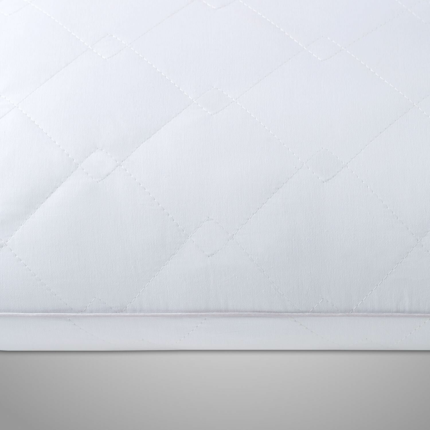 Комплект из двух подушек для сна SONNO URBAN 70x70 см , гипоаллергенный наполнитель Amicor TM, Ослепительно белый - фотография № 5