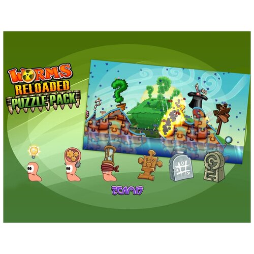 дополнение worms reloaded puzzle pack для pc steam электронная версия Worms Reloaded - Puzzle Pack