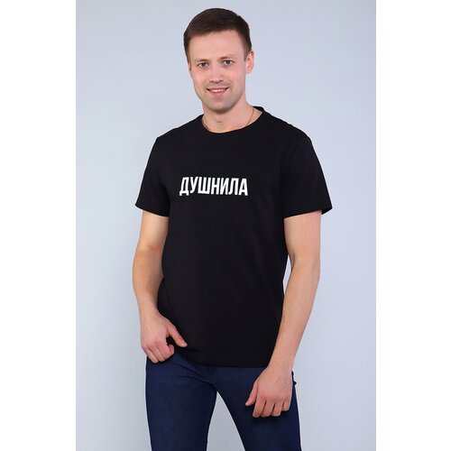 фото Футболка berchelli, размер 56, черный