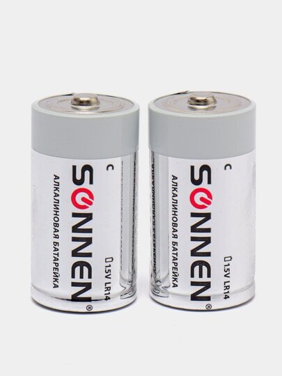 Батарейки Sonnen Alkaline С LR14 14А 2шт - фото №4