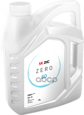 Zic Масло Моторное Zic Zero 30 0W-30 Синтетическое 4 Л 162676