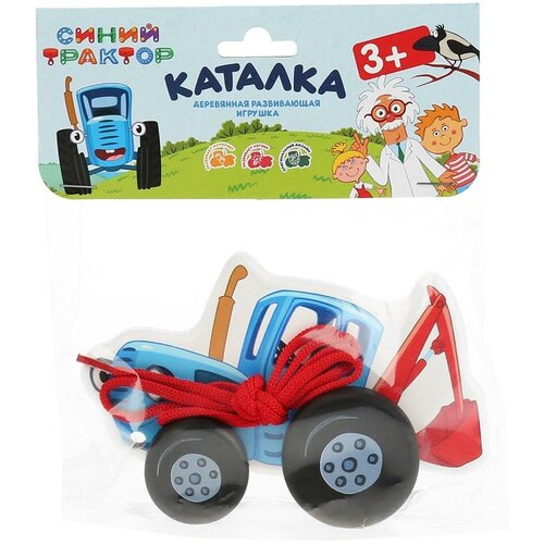 Деревянная каталка Буратино 