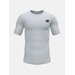 Беговая футболка New Balance, силуэт прилегающий, стрейч, компрессионный эффект, вентиляция, ультралегкая, воздухопроницаемая, влагоотводящий материал, размер L, белый