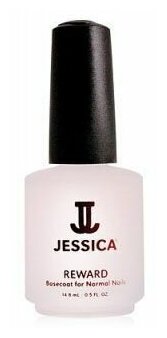 Jessica Базовое покрытие Reward Base Coat for Normal Nails, прозрачный, 7.4 мл