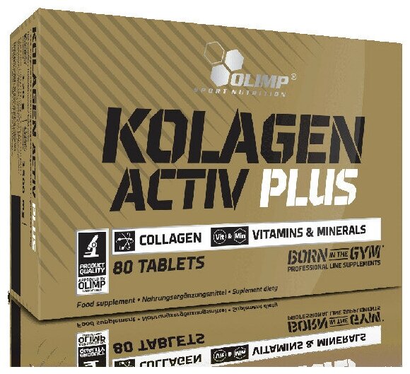 Коллаген гидролизованный OLIMP KOLAGEN ACTIV PLUS SPORT EDITION 80 таблеток