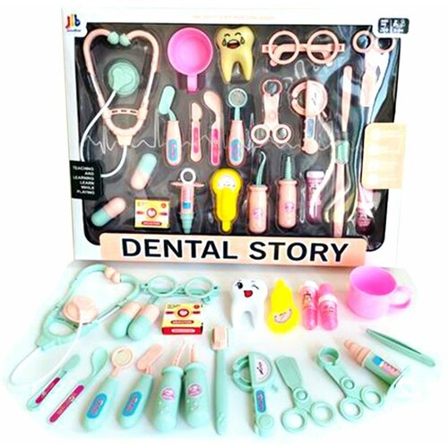 Набор доктор DENTAL STORY (22 предм) в коробке набор доктор dental story 22 предм в коробке