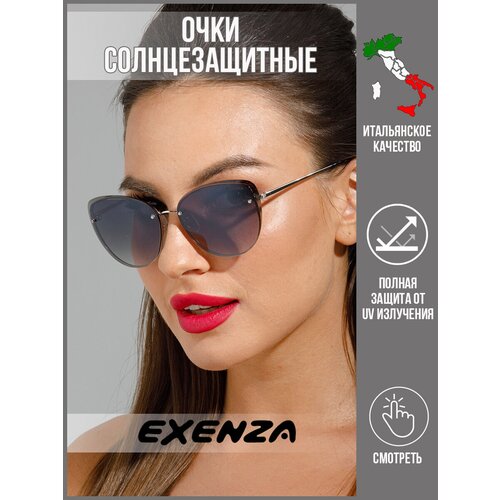 Стильные модные женские солнцезащитные очки кошачий глаз Exenza MOLLE