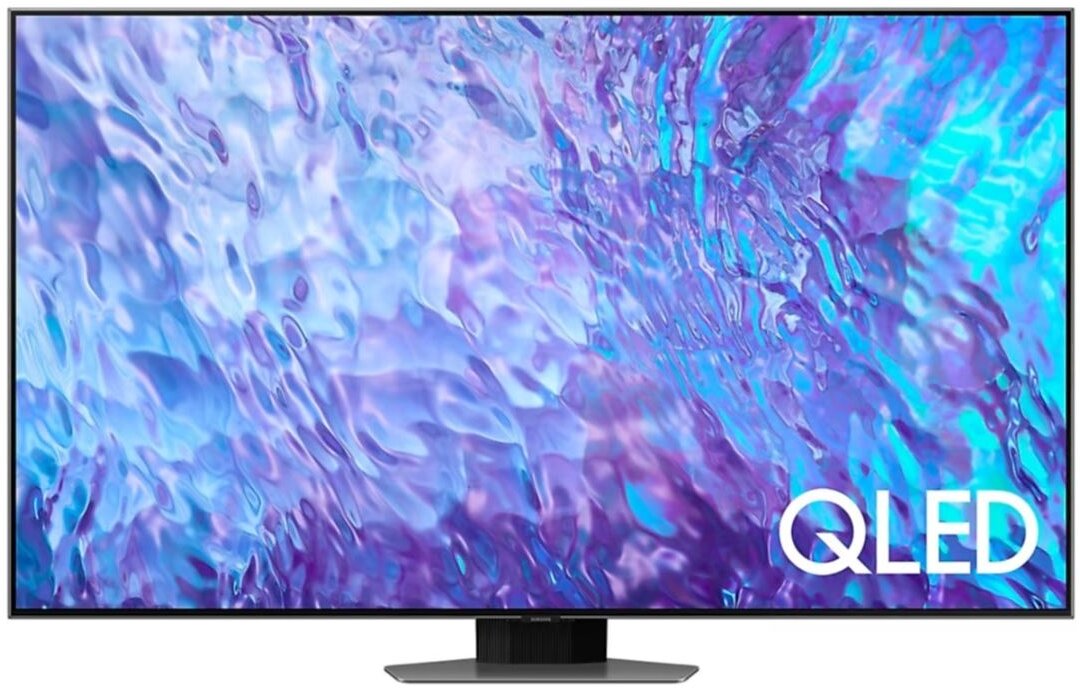 50" Телевизор Samsung QE50Q80CAU 2023 VA, черный