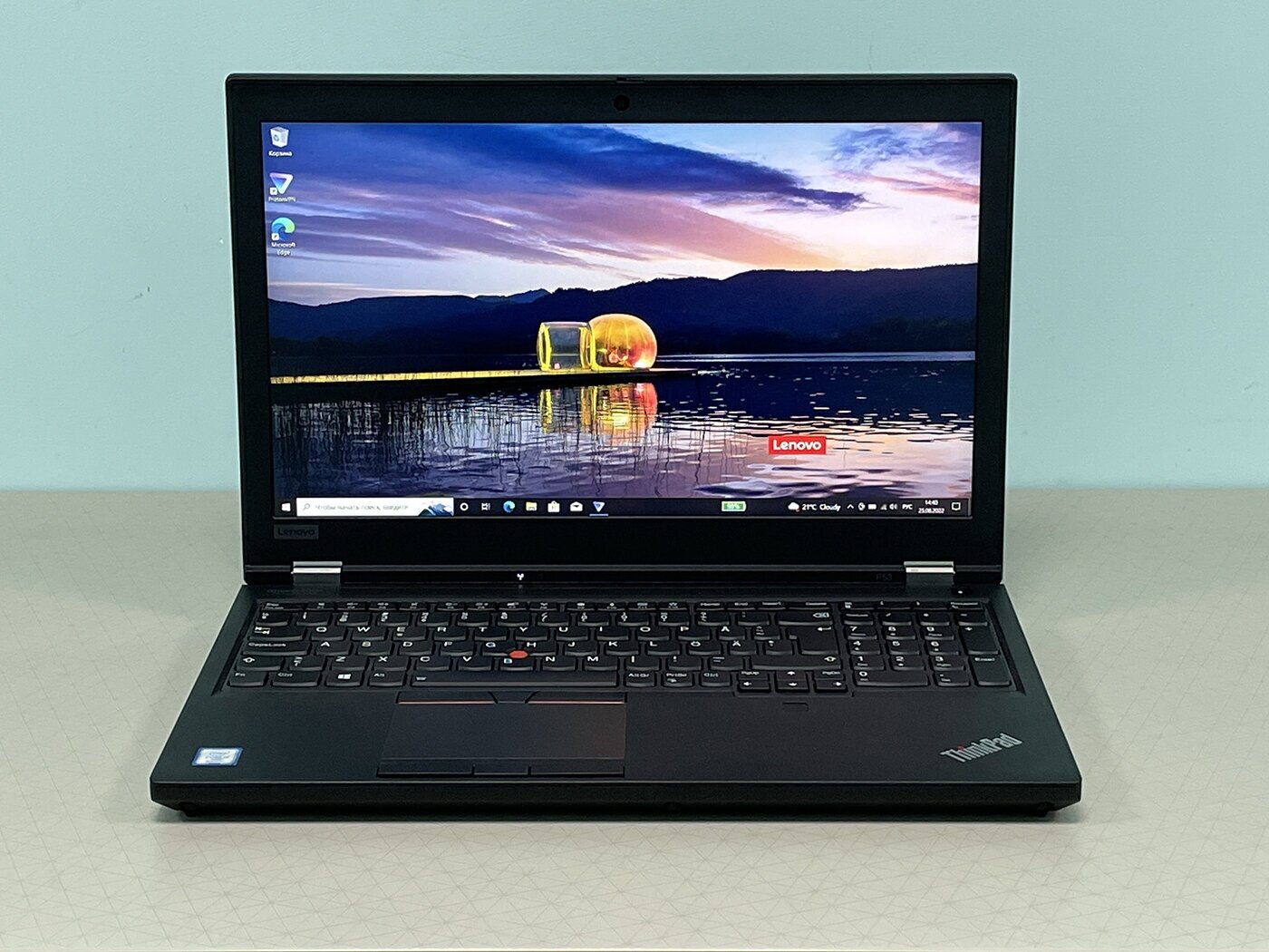 Ноутбук Lenovo ThinkPad P53 15.6" IPS FHD 500 нит, i7-9850H, 32ГБ, 512ГБ SSD, NVIDIA QUADRO T2000, Win 11 pro