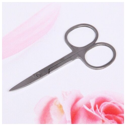 ножницы маникюрные premax ringlock manicure scissors 04px007 Ножницы маникюрные в пакете Manicure set, широкие, цвет металл, 9см