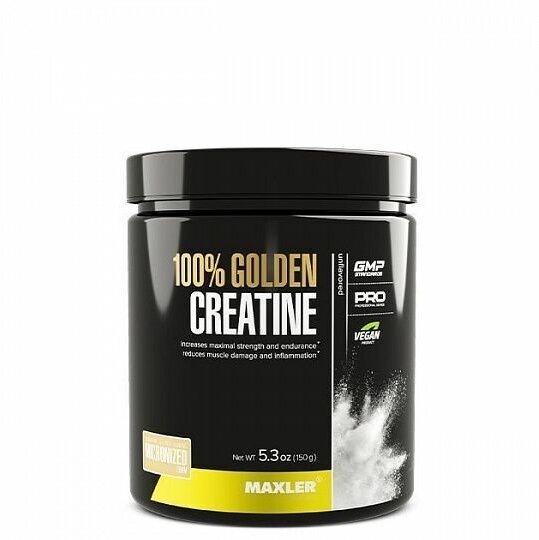 MAXLER USA 100% Golden Micronized Creatine (Маленькая банка) 150 г