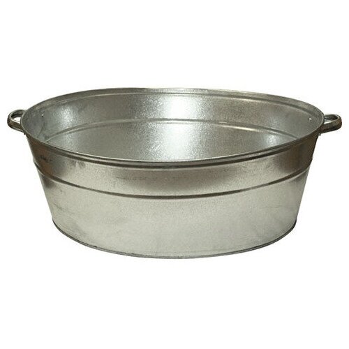 Таз овальный оцинкованный, 45 л