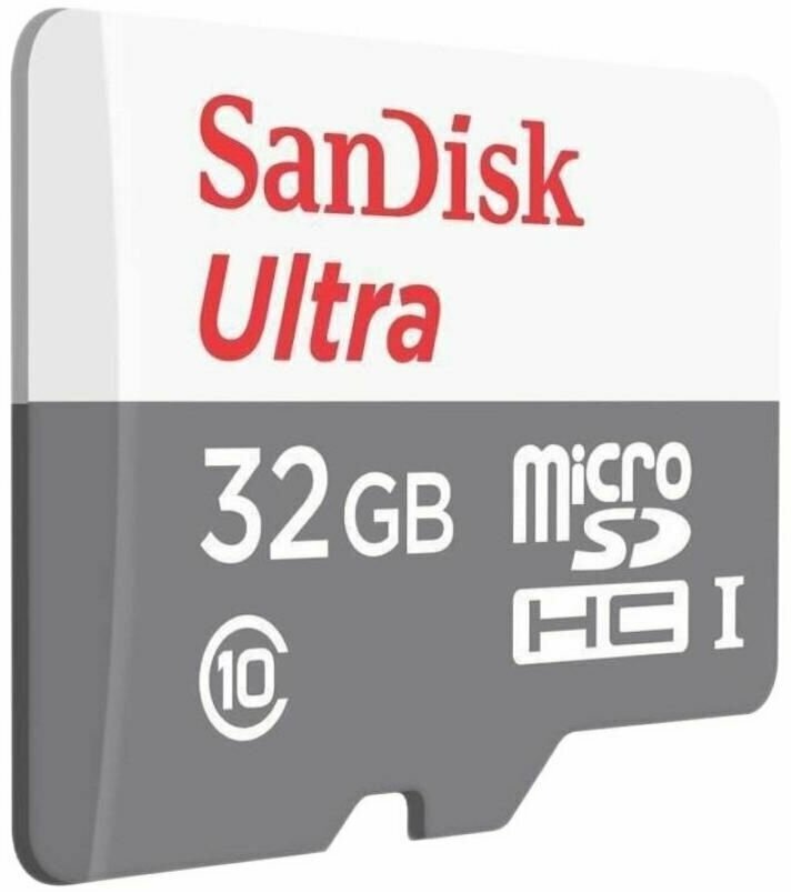 Карта памяти microSDXC UHS-I SANDISK Ultra Light 128 ГБ, 100 МБ/с, Class 10, , 1 шт. - фото №17