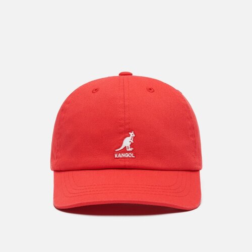 Кепка KANGOL демисезонная, хлопок, размер OneSize, красный