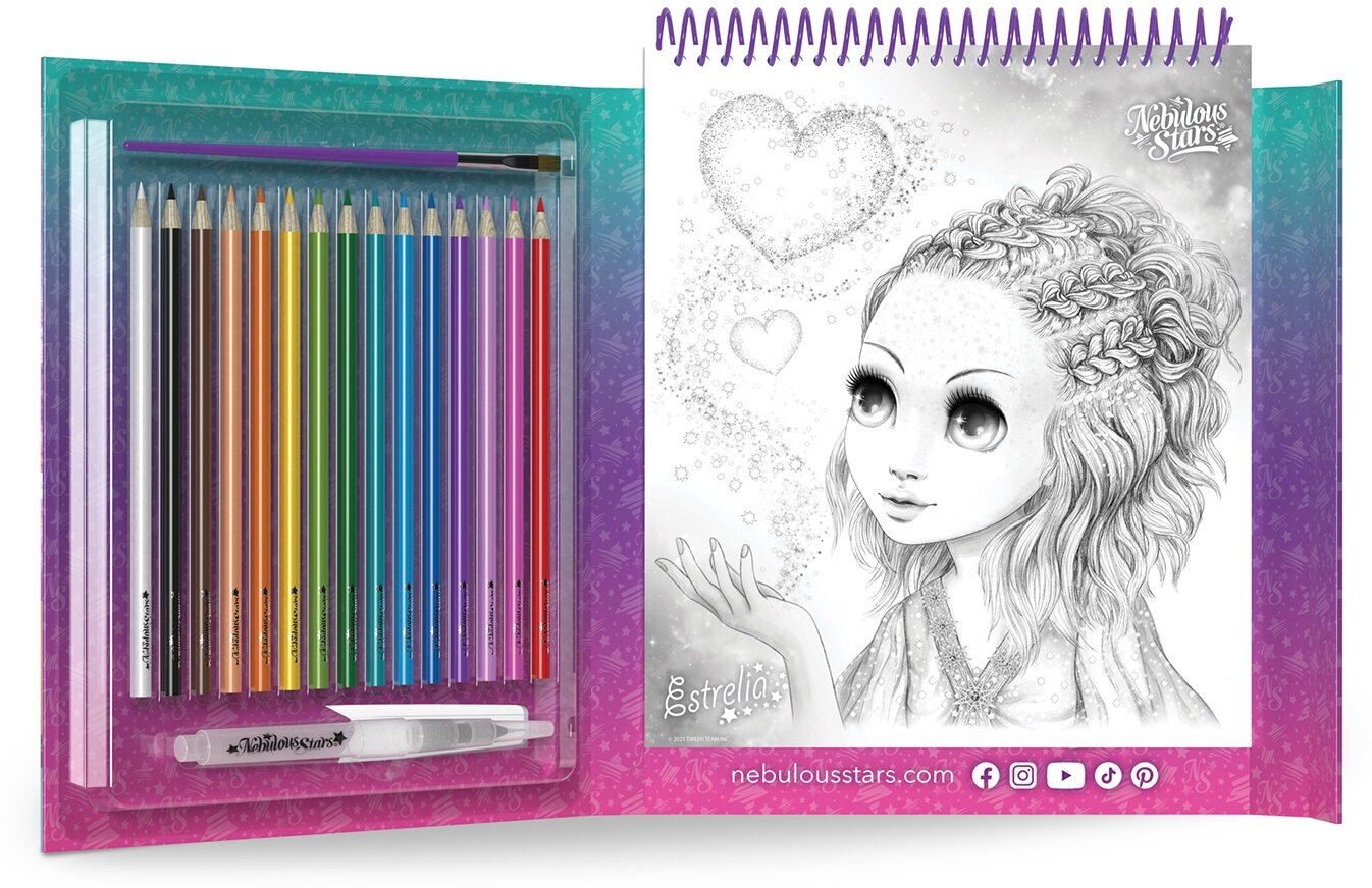Раскраска для девочек Nebulous Stars 11133_NSDA - фото №2